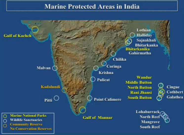 Marine protected area in india