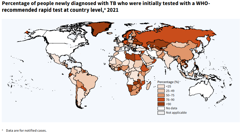 Global and region category trends in incidence of TB (2000–2021