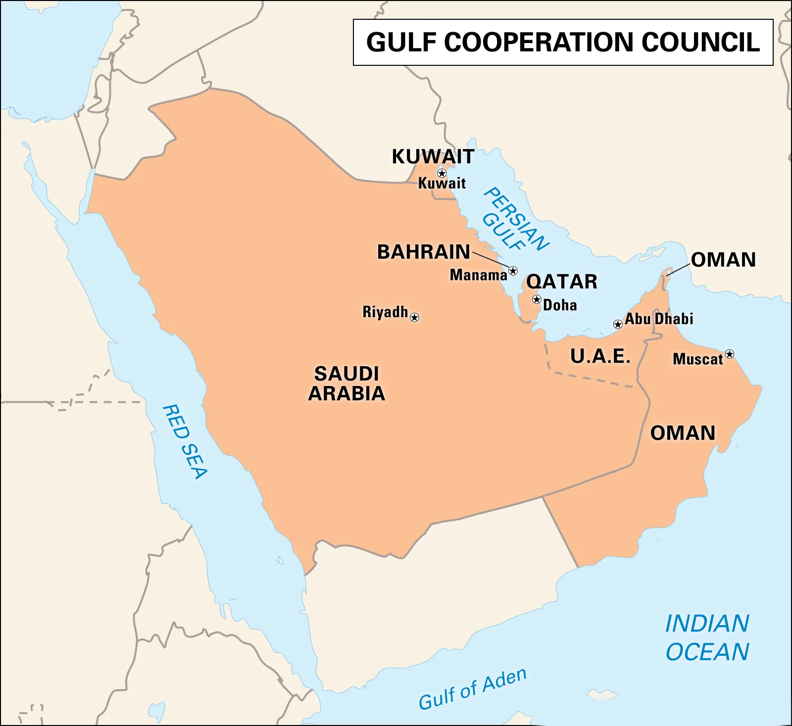 India And Gulf Cooperation Council