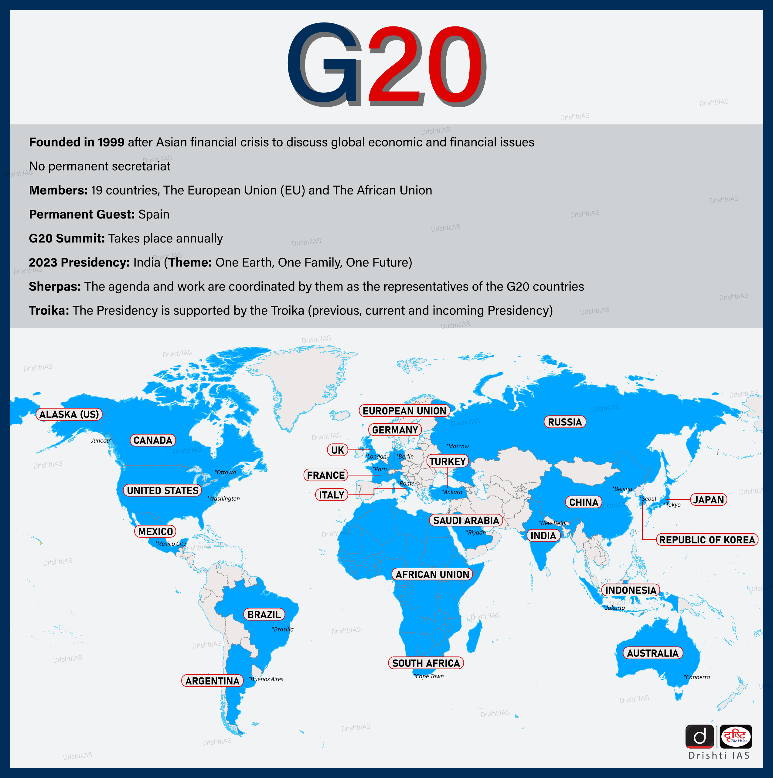 G20 Map
