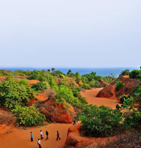 RED SAND DUNES OF VIZAG