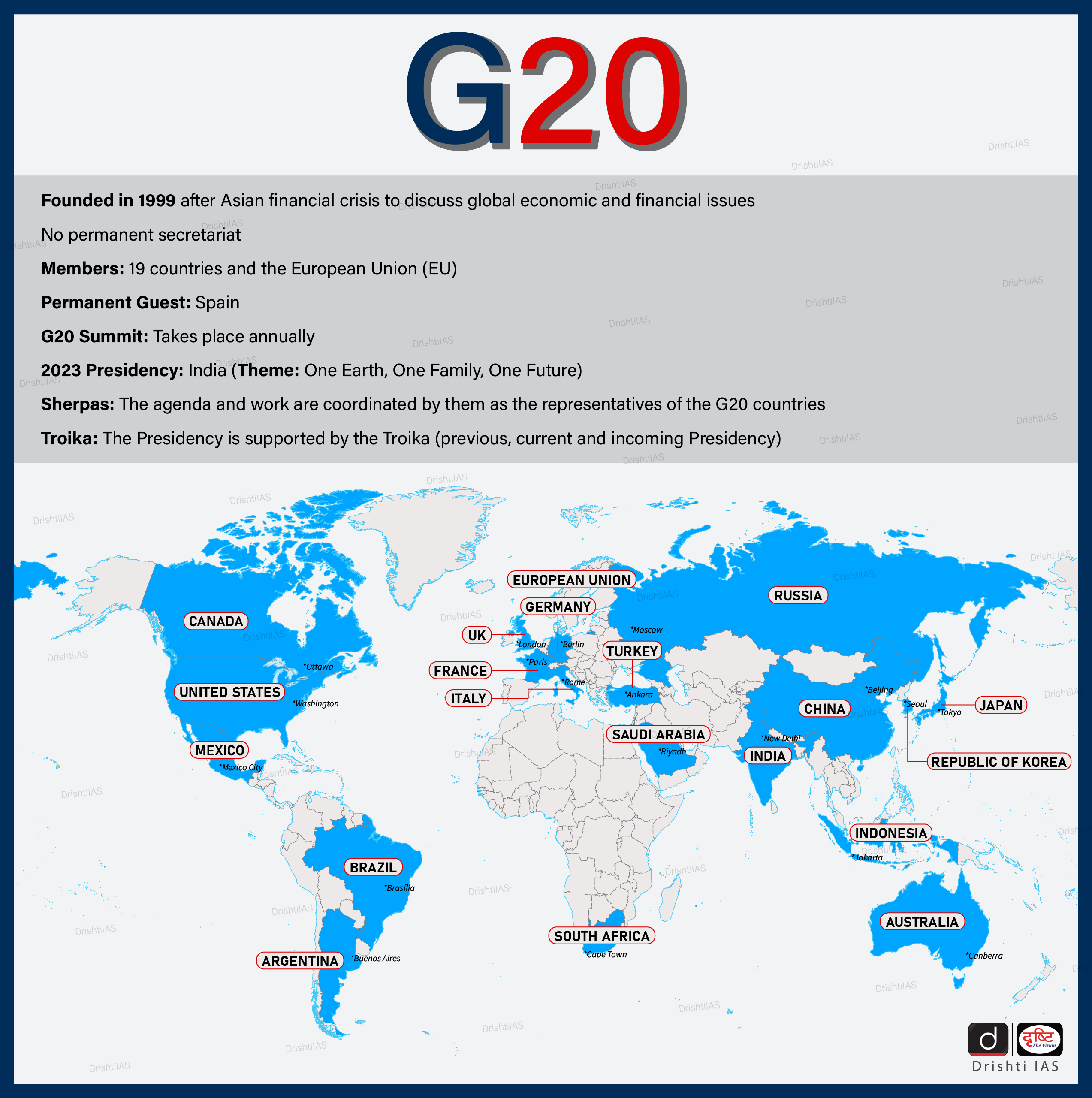 G20 Map