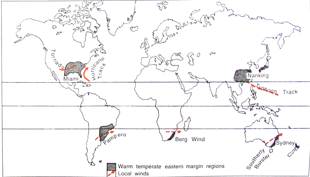 Climatic Regions of World: Part-II